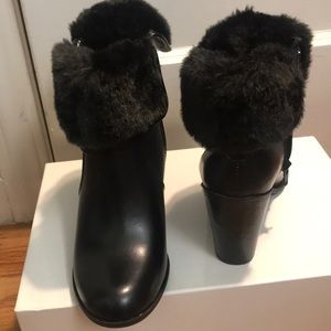 fur boots